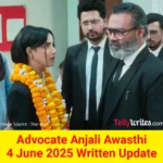 Advocate Anjali Awasthi Star Plus TV show Written Episode Updates in Hindi