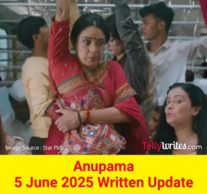 Anupama Star Plus TV show Written Episode Update Hindi