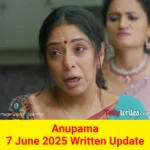 Anupama Star Plus TV show Written Episode Update Hindi