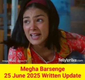 Megha Barsenge 25 June 2025 Written Update