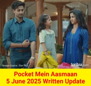 Pocket Mein Aasmaan Star Plus TV show Written Episode Updates in Hindi