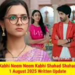 Kabhi Neem Neem Kabhi Shahad Shahad 1 August 2025 Written Update