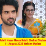 Kabhi Neem Neem Kabhi Shahad Shahad 11 August 2025 Written Update