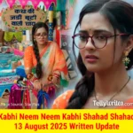 Kabhi Neem Neem Kabhi Shahad Shahad 13 August 2025 Written Update