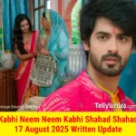 Kabhi Neem Neem Kabhi Shahad Shahad 17 August 2025 Written Update