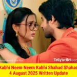 Kabhi Neem Neem Kabhi Shahad Shahad 4 August 2025 Written Update