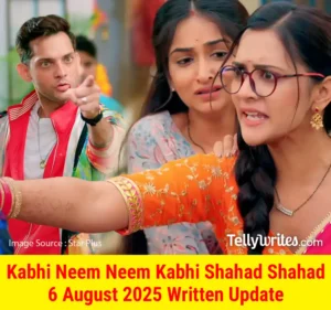 Kabhi Neem Neem Kabhi Shahad Shahad 6 August 2025 Written Update