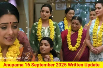 Anupama 16 September 2025 Written Update