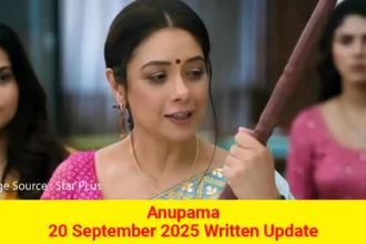 Anupama 20 September 2025 Written Update