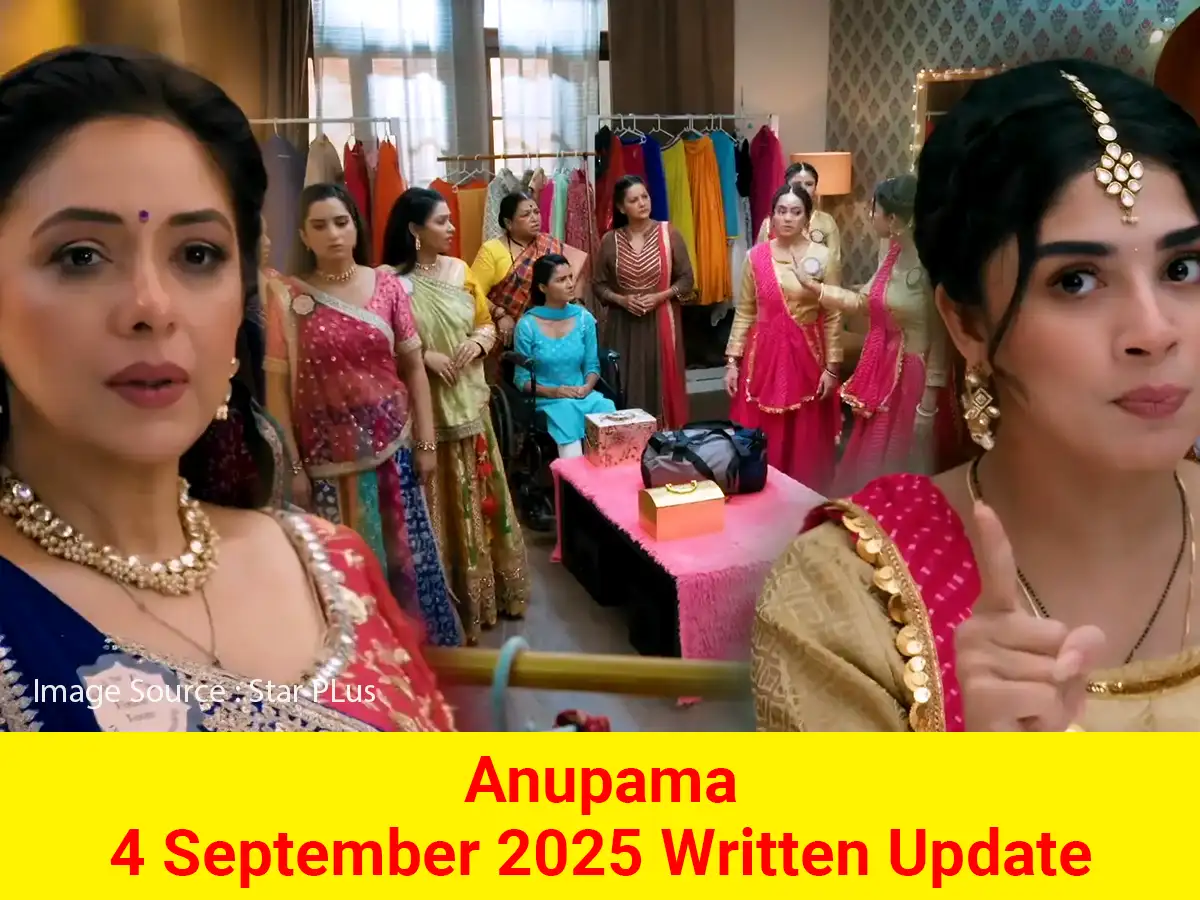Anupama 4 September 2025 Written Update