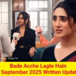 Bade Acche Lagte Hain 3 September 2025 Written Update