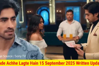 Bade Achhe Lagte Hain 15 September 2025 Written Update