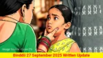 Binddii 27 September 2025 Written Update