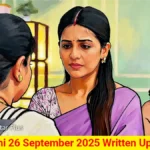 Ishani 26 September 2025 Written Update