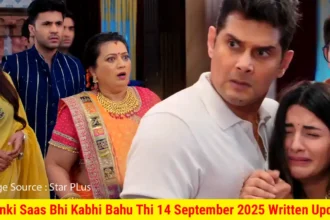 Kyunki Saas Bhi Kabhi Bahu Thi 14 September 2025 Written Update