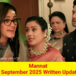 Mannat 2 September 2025 Written Update