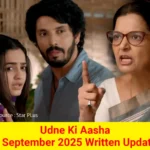 Udne Ki Aasha 2 September 2025 Written Update