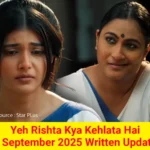 Yeh Rishta Kya Kehlata Hai 4 September 2025 Written Update